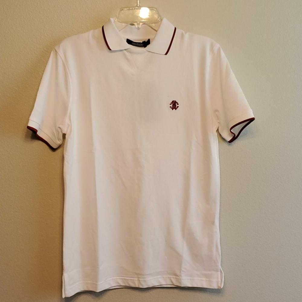 Roberto Cavalli Embroidered logo polo-I08